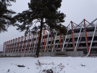 Футбольная арена в Белостоке.